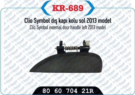 KAYA KR-689 Kapi Acma Kolu Dis Sol Clio Symbol-Sandero Ii 13->